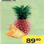 Цена ананасов в Магните