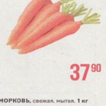 Цена мытой моркови в Магните